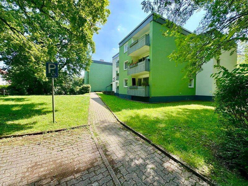 Seniorenwohnanlage: Praktische 2,5-Zimmer-Wohnung mit sonnigem Balkon und Blick ins Grüne.WBS erforderlich, 44369 Dortmund