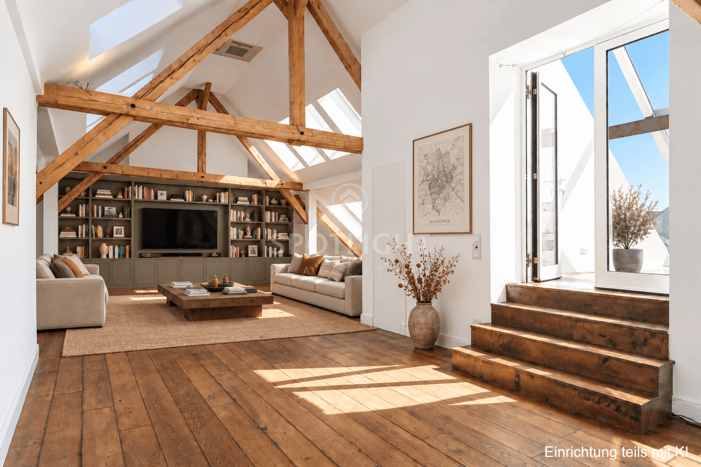Besondere Altbau-Maisonette mit Top-Ausstattung, 80798 München (Maxvorstadt Schwabing-West)