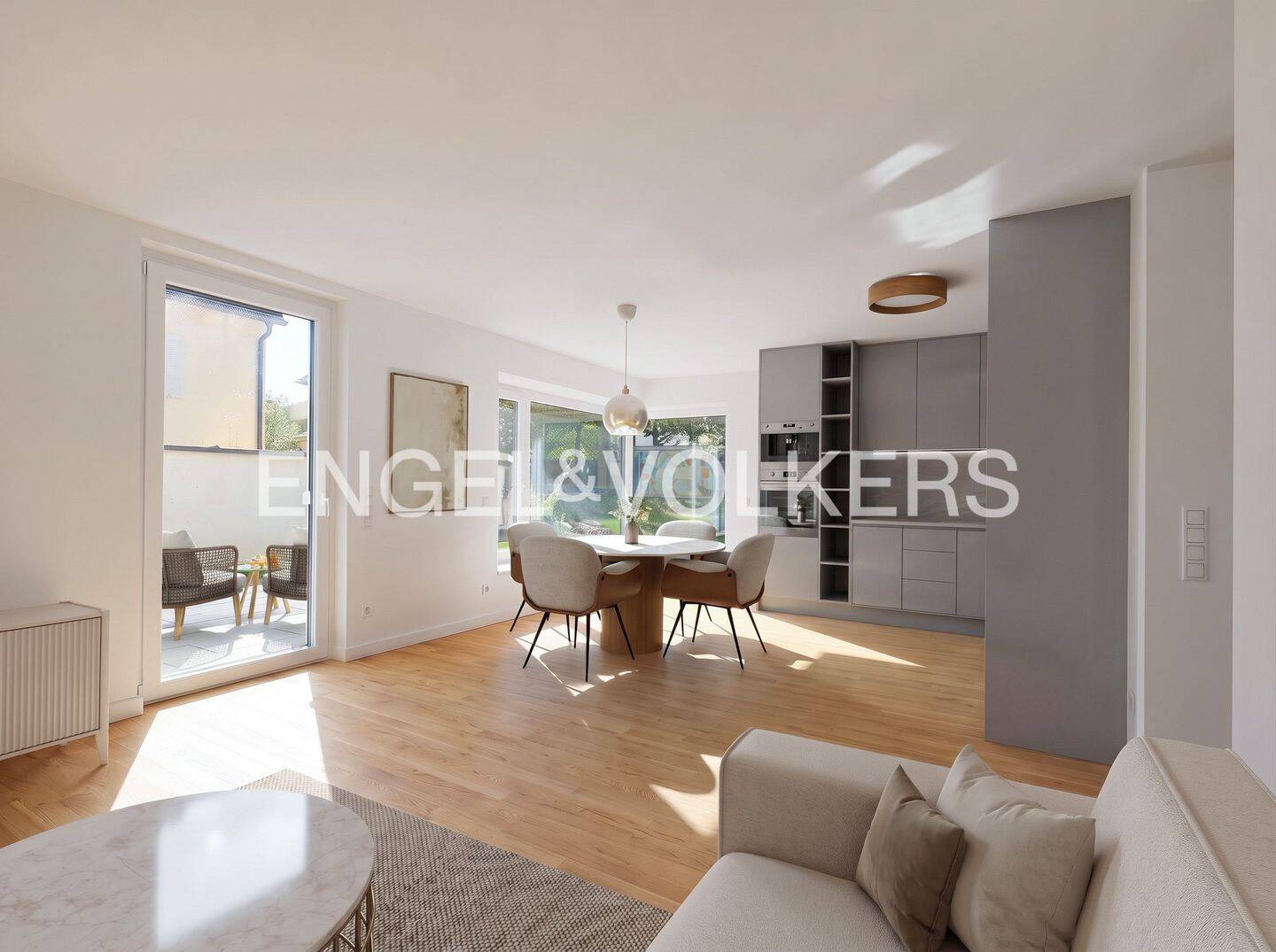 Hochwertige 3-Zimmer-Neubauwohnung mit Garten und Südwestterrasse, 85221 Dachau