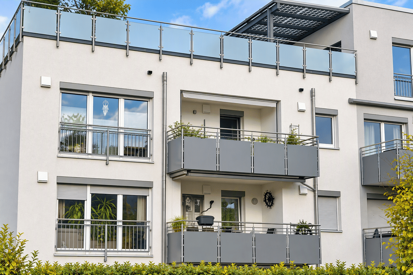 Helle und gepflegte 3-Zimmer-Wohnung mit Einbauküche, Balkon und bis zu 2 TG-Stellplätzen, 91161 Hilpoltstein