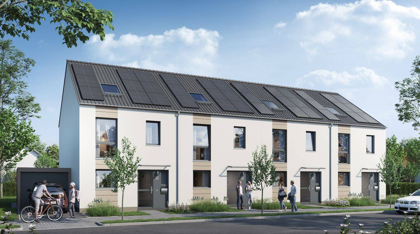 Ihr neues IMMOBILIEN QUARTIER:Exklusiver Neubau! RMH mit 5 Zimmer & Garage am Steinhuder Meer, 31515 Wunstorf