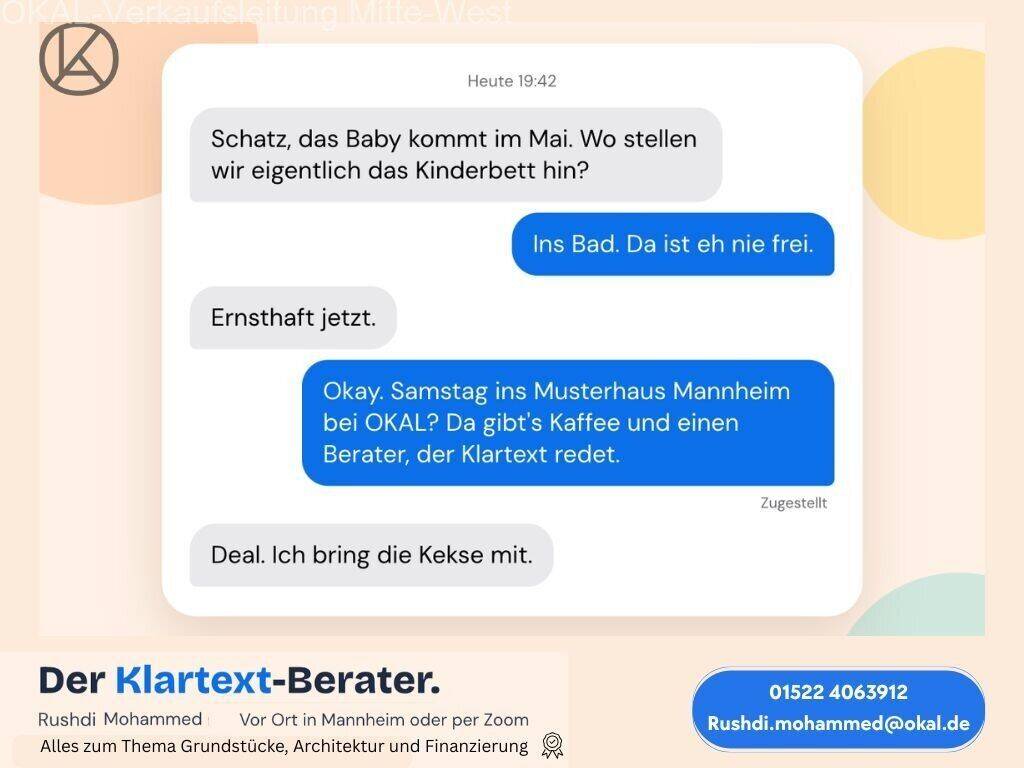 Starke Häuser zum Bestpreis – Willkommen bei OKAL!, 68305 Mannheim (Gartenstadt Luzenberg Waldhof)