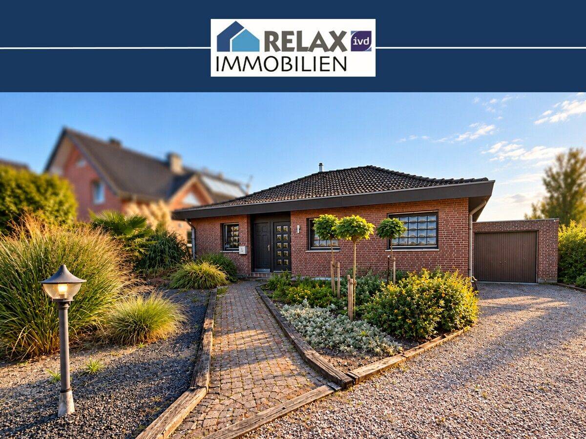 Bungalow mit großzügigem Garten und freiem Feldblick in Heinsberg-Unterbruch, 52525 Heinsberg