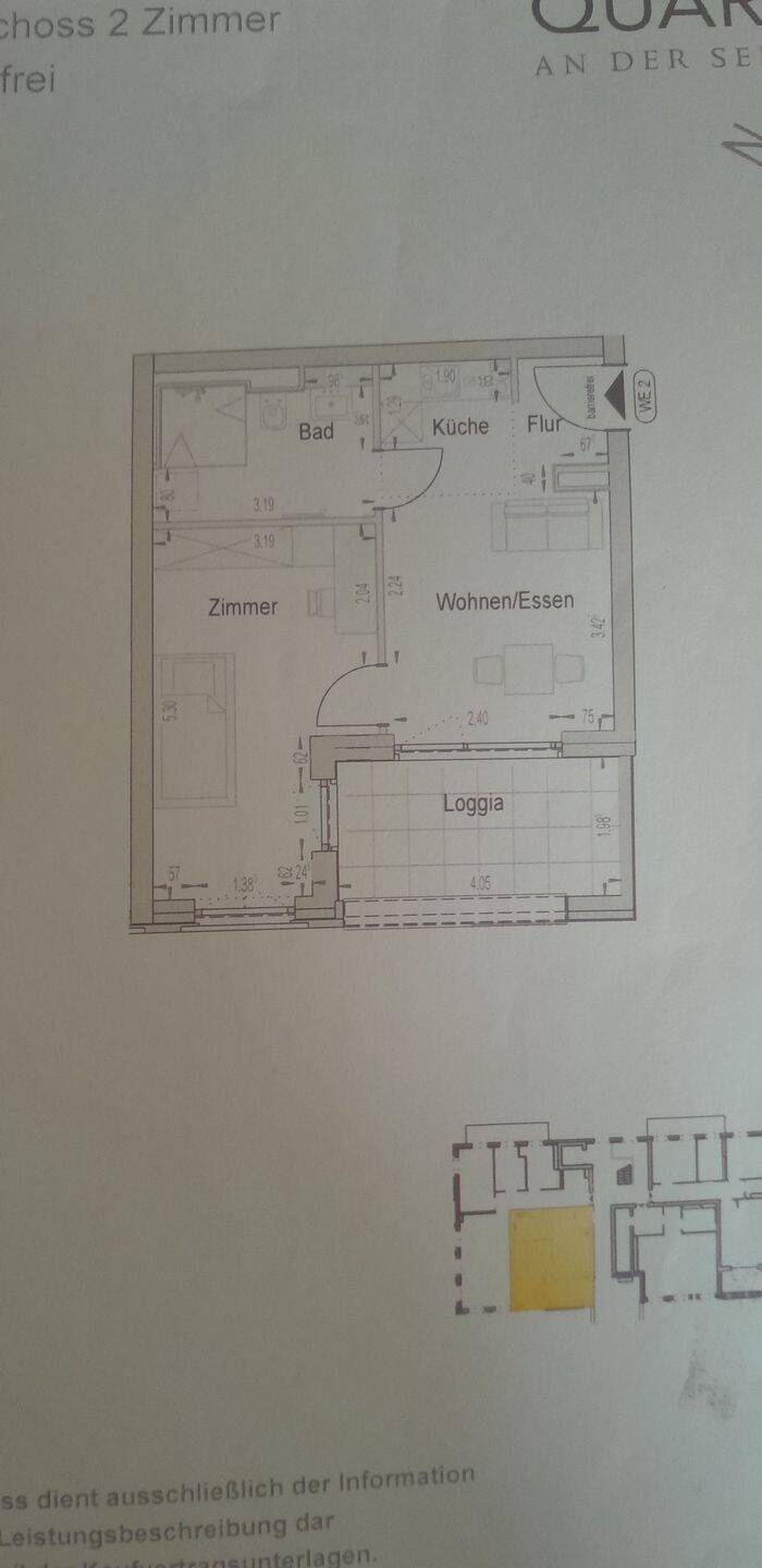 Barrierefreie 2 Zimmer Erdgeschosswohnung mit Eibauküche, 30539 Hannover