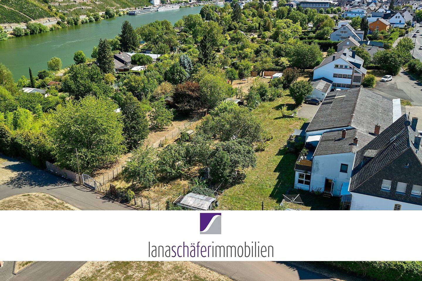 Bernkastel-Kues: Gartenfläche an der Mosel (zentral und hochwasserfrei), 54470 Bernkastel-Kues