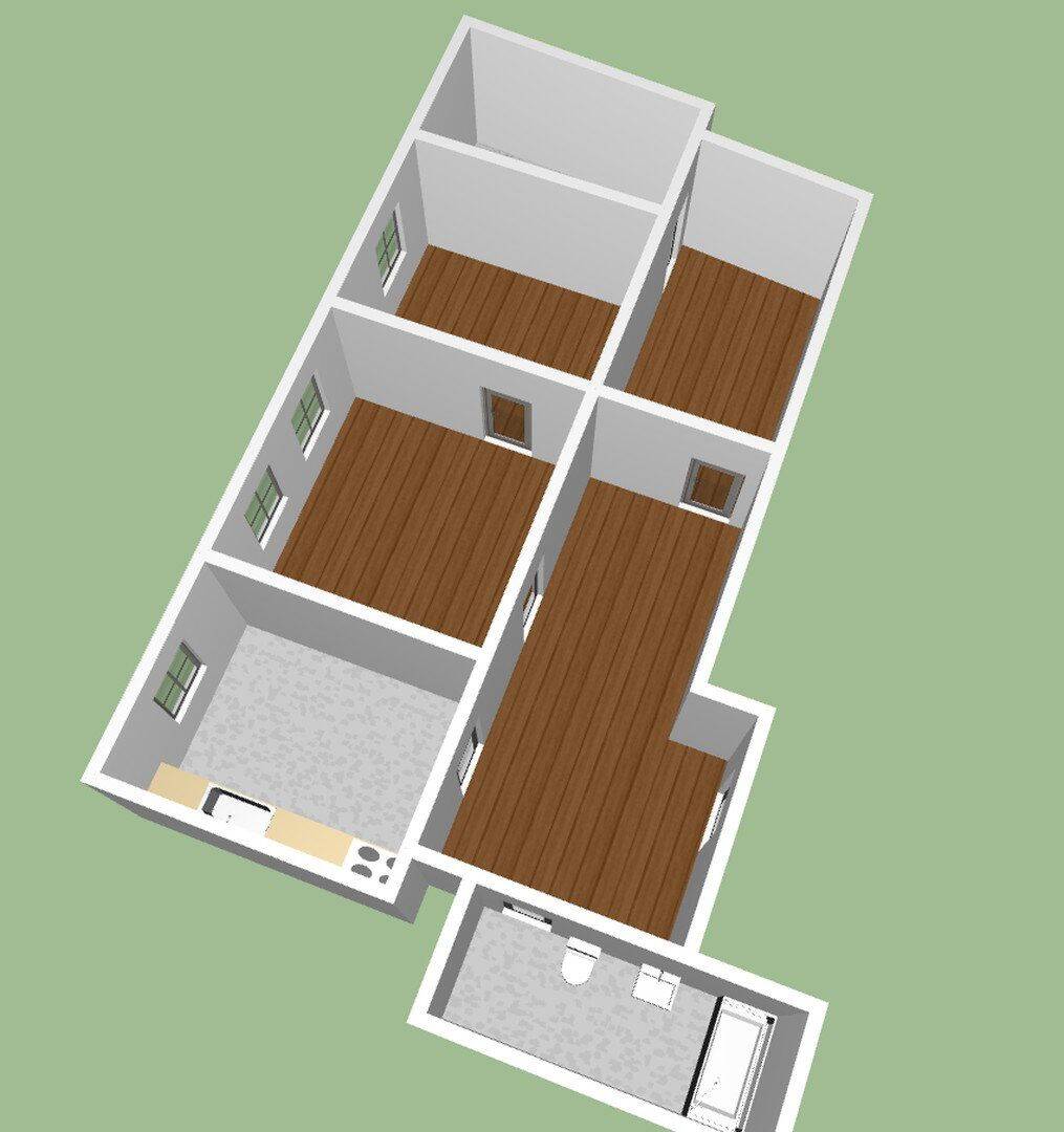 3-Zimmer DG-Wohnung in der Kernstadt – WG geignet (Whg 7014), 94315 Straubing