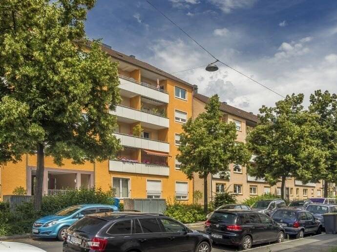 Ruhig und grün gelegen – 2,5-Zimmer-Wohnung in der Fürther Südstadt, Erhard-Segitz-Str. 41, 90763 Fürth (Südstadt Weikershof)