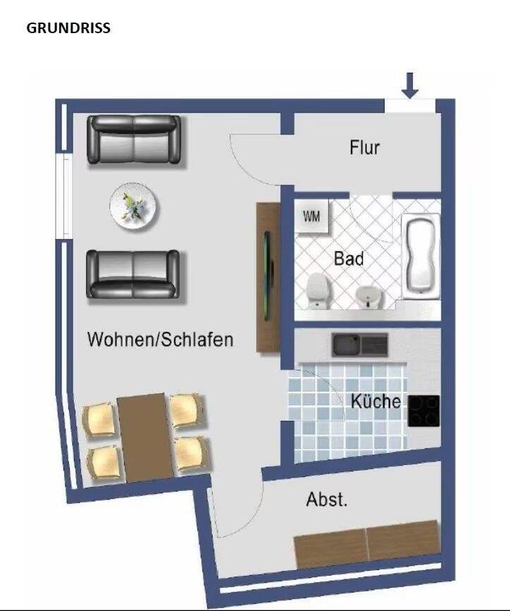 FREIE Erdgeschoßwohnung – mit Tiefgaragenstellplatz, 39108 Magdeburg (Altstadt Stadtfeld Ost)