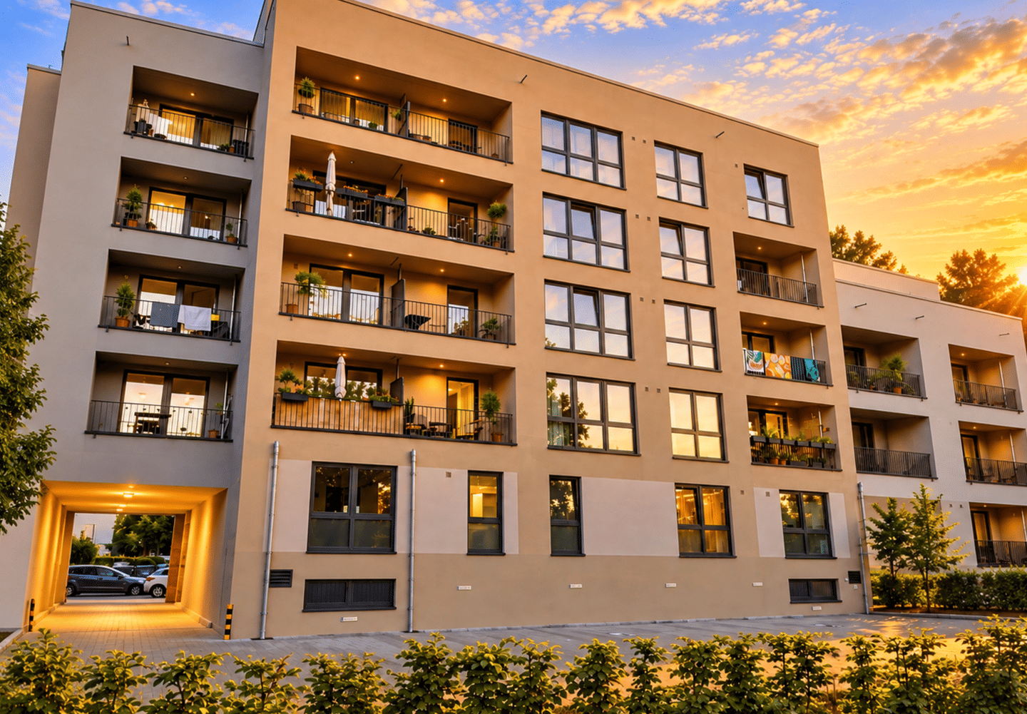 Traumhafte 2-Zimmer Neubau-Wohnung in Top Lage mit Balkon, 22041 Hamburg (Wandsbek Marienthal Tonndorf)