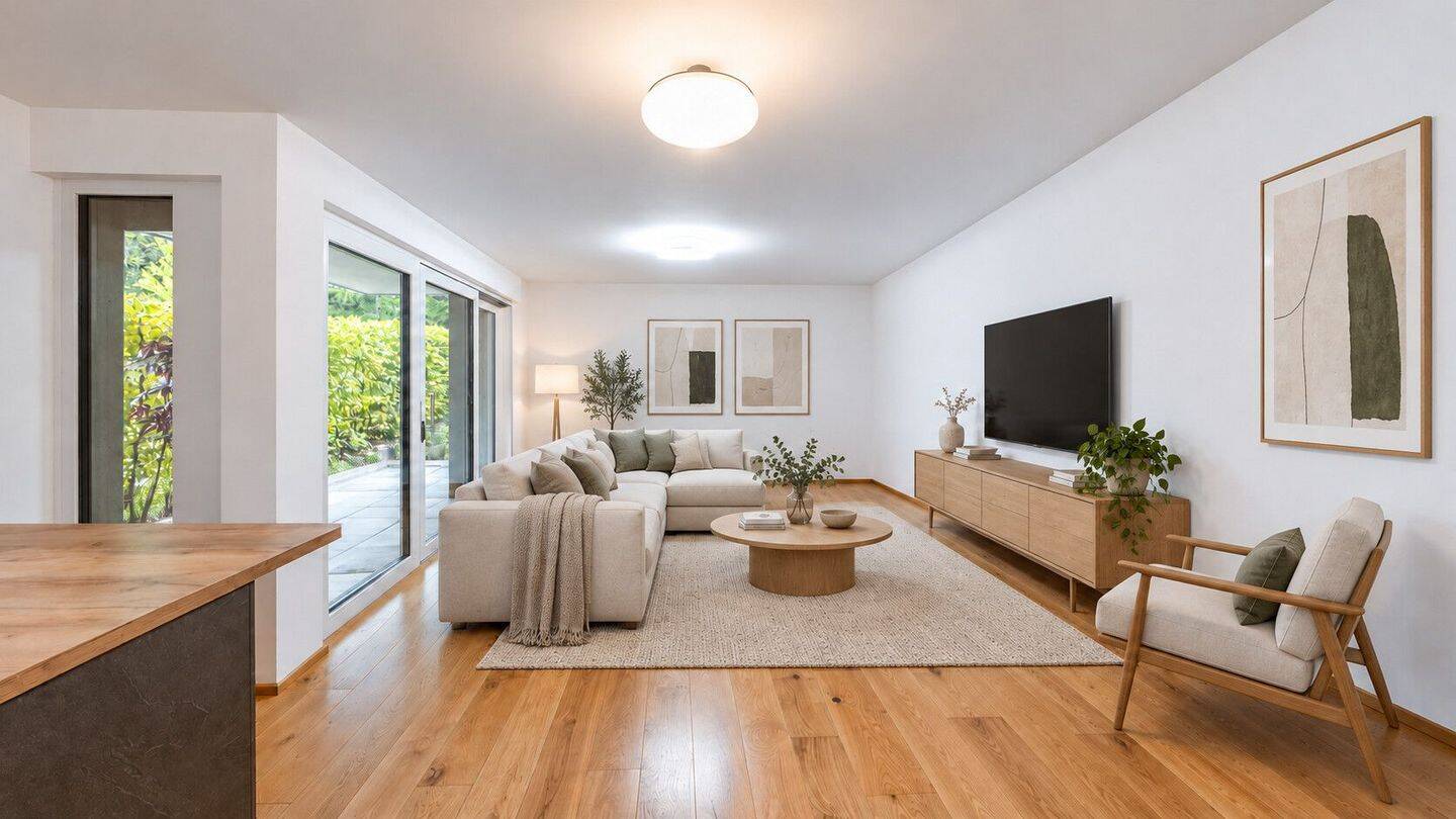 Vom ersten Moment an begeistert ! Moderne Erdgeschosswohnung, 83301 Traunreut