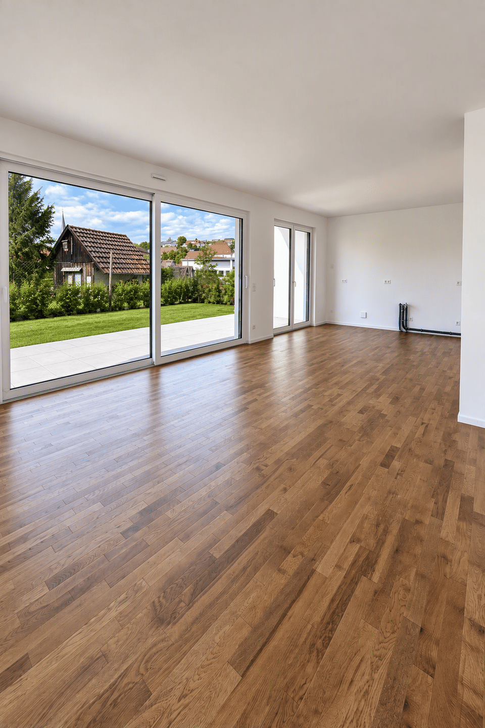 Erstbezug: 4-Zimmer-Gartenwohnung mit Terrasse, KfW-Effizienzhaus, 74626 Bretzfeld