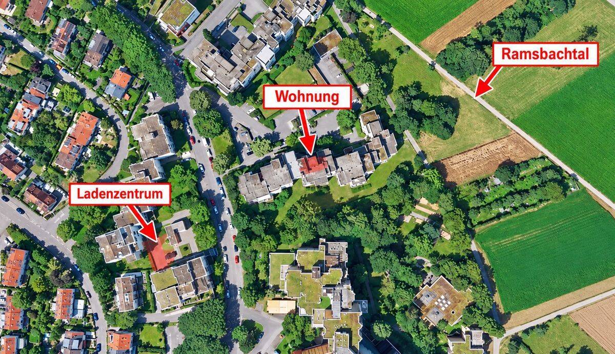 „Zwischen Ramsbachtal und Ladenzentrum – Altersgerechte u. komplett renovierte 3,5-Zimmer Wohnung“, 70597 Stuttgart (Degerloch Hoffeld Kaltental Möhringen Sonnenberg)