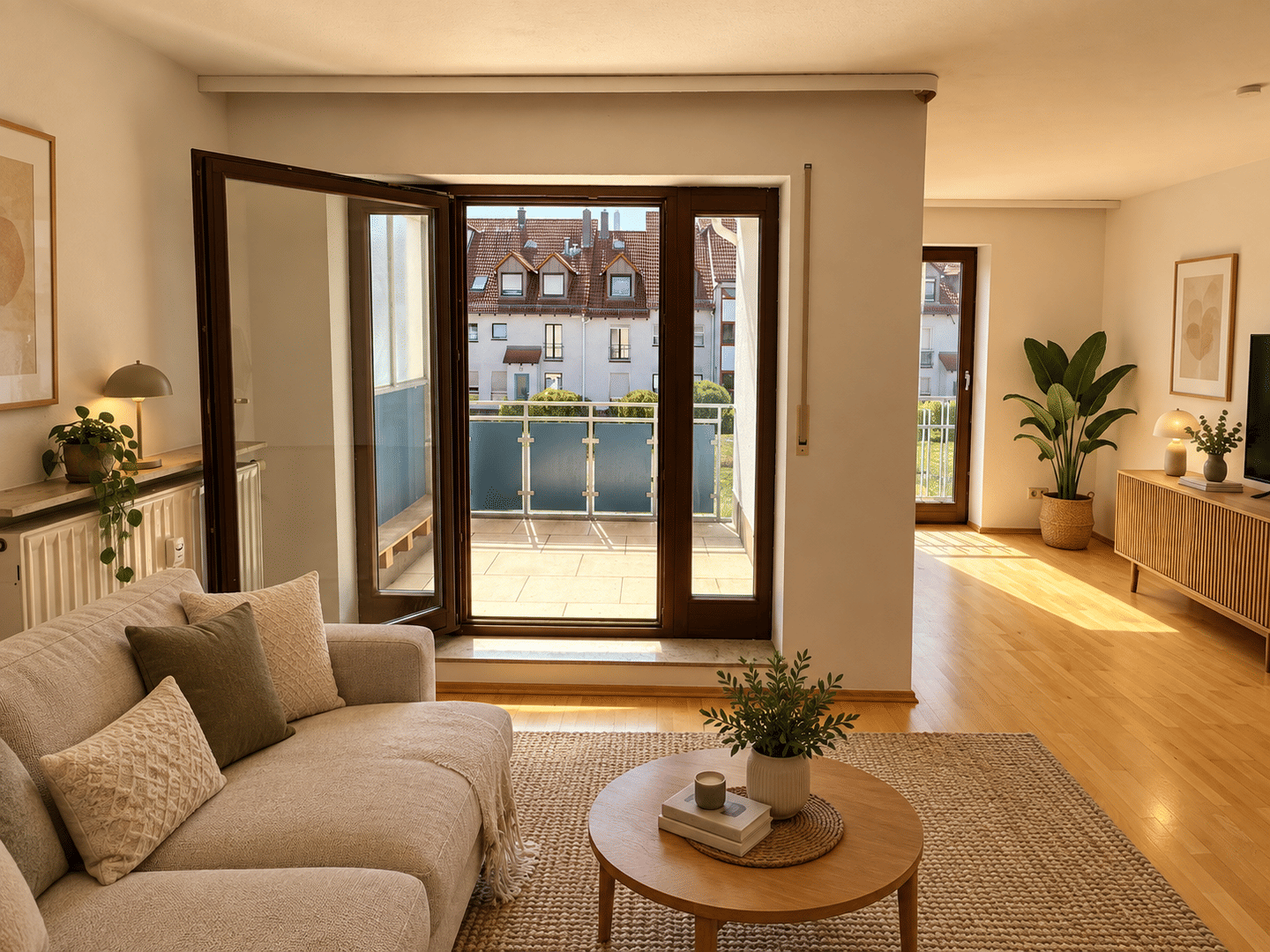 Schöne Zweizimmerwohnung mit Balkon, 91052 Erlangen (Anger Erlangen-Ost Erlangen-Süd Innenstadt)
