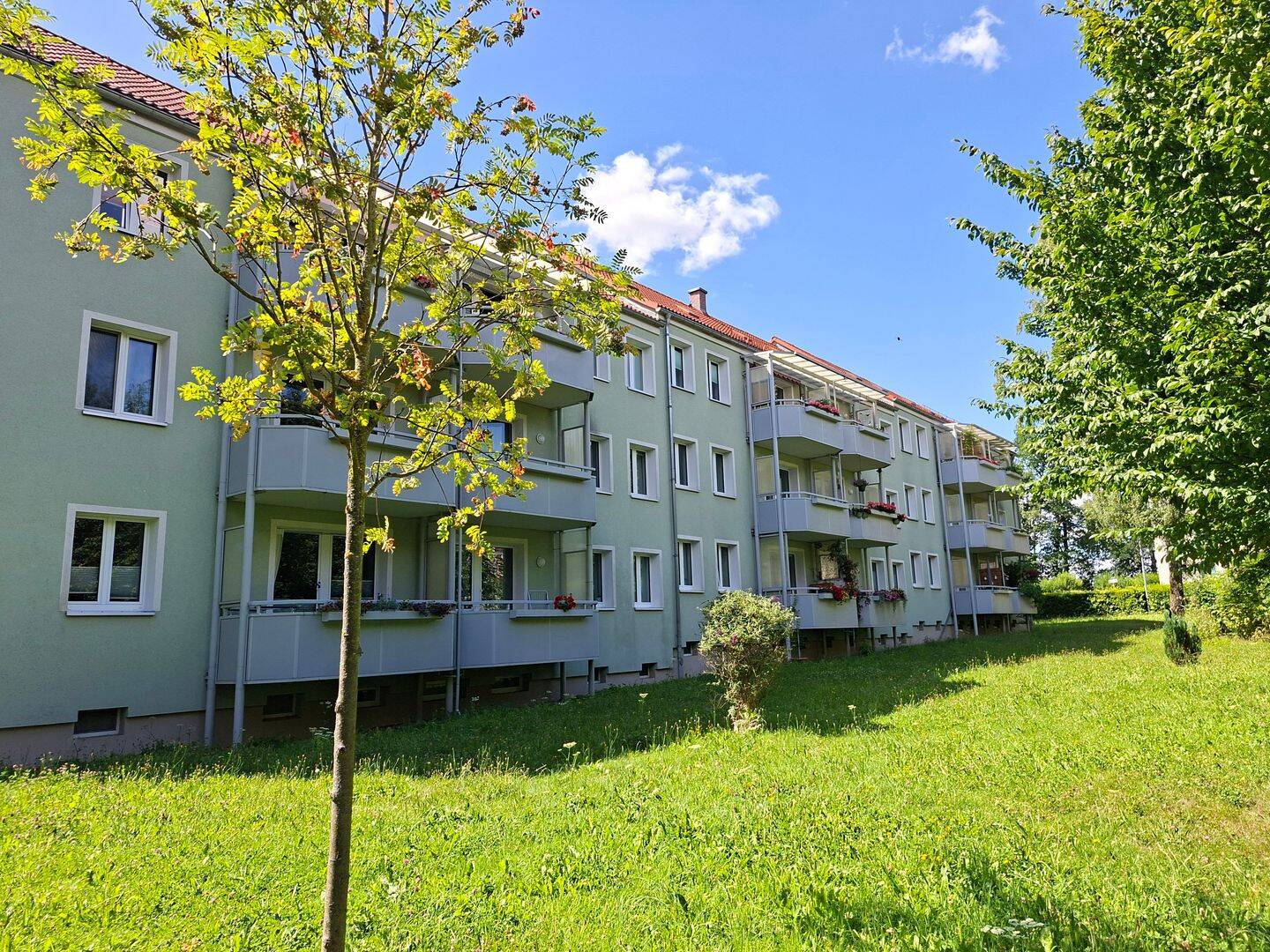 3-Raumwohnung mit Balkon und Tageslichtbad, 9117 Chemnitz (Rabenstein Reichenbrand Rottluff Siegmar)