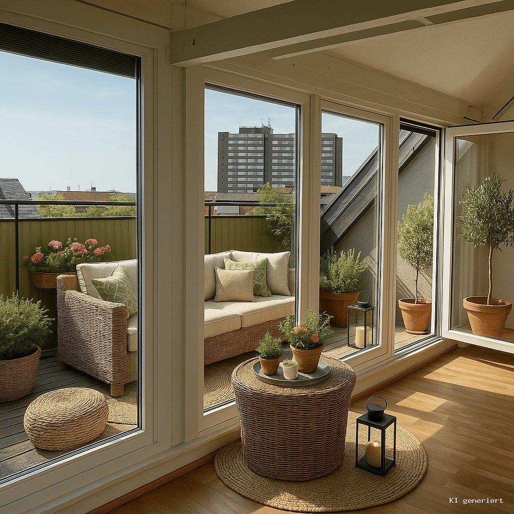 Terrassen-Wohnung mit Weitblick!, 40476 Düsseldorf (Derendorf Golzheim Pempelfort)