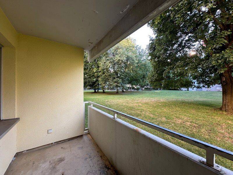 Frisch saniert im Erdgeschoss: 2 Zimmer mit Balkon, 86899 Landsberg am Lech