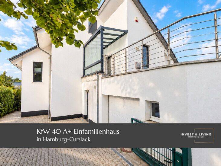 KfW40 A+ Einfamilienhaus mit Wärmepumpe, Photovoltaik- und Solaranlage, 21037 Hamburg (Bergedorf)