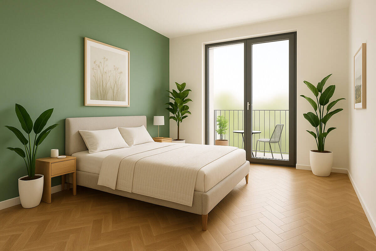 Eberswalde: ERSTBEZUG im LUXUS Neubau: 1-Zi-Erdgeschoss-Whg 25 m² MIT TERRASSE ab 2026 BEZUGSBEREIT, 16225 Eberswalde