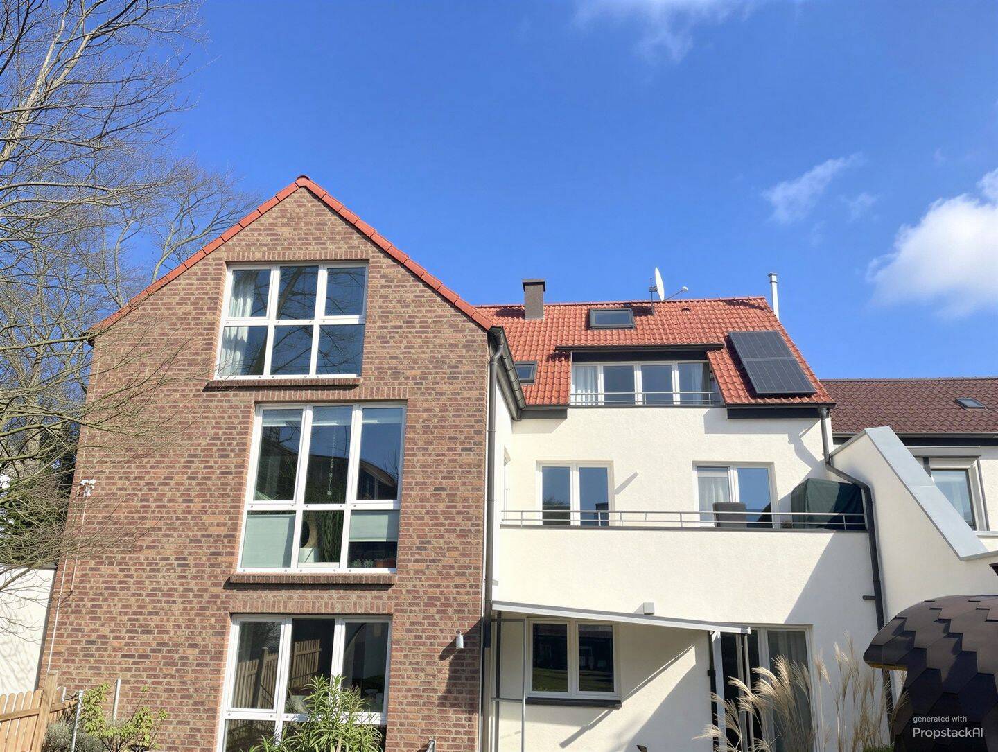 Lichtdurchflutete, großzügige DG-Wohnung mit Gartenblick, 41468 Neuss