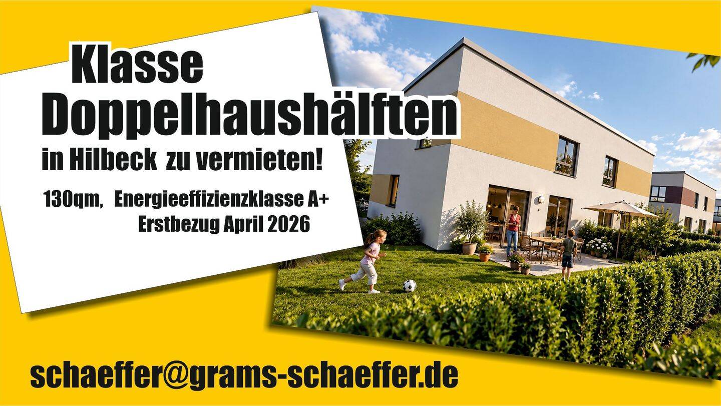 Doppelhaushälfte als Erstbezug, 59457 Werl
