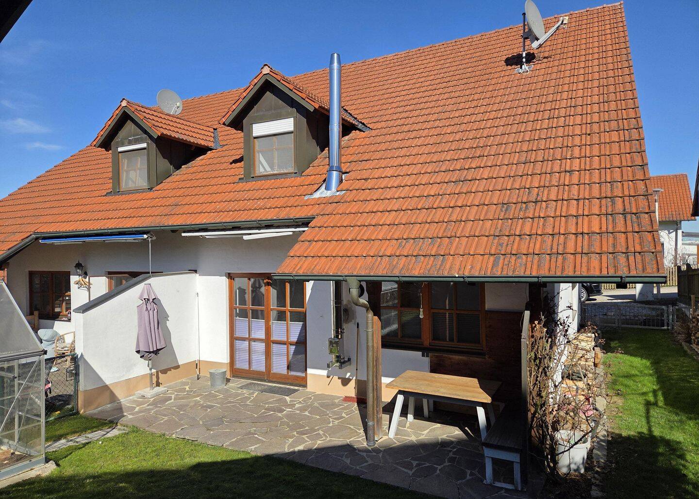 Gesucht-Gefunden: DHH mit Garten, Garage, neuer Pelletheizung und Schwedenofen in Obergangkofen – sofort beziehbar!, 84036 Kumhausen
