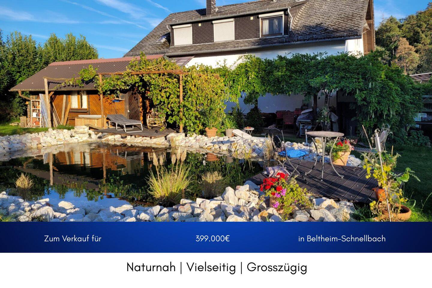 Provisionsfrei! Natur-Residenz mit unendlichen Möglichkeiten, und großem Garten, 56290 Beltheim