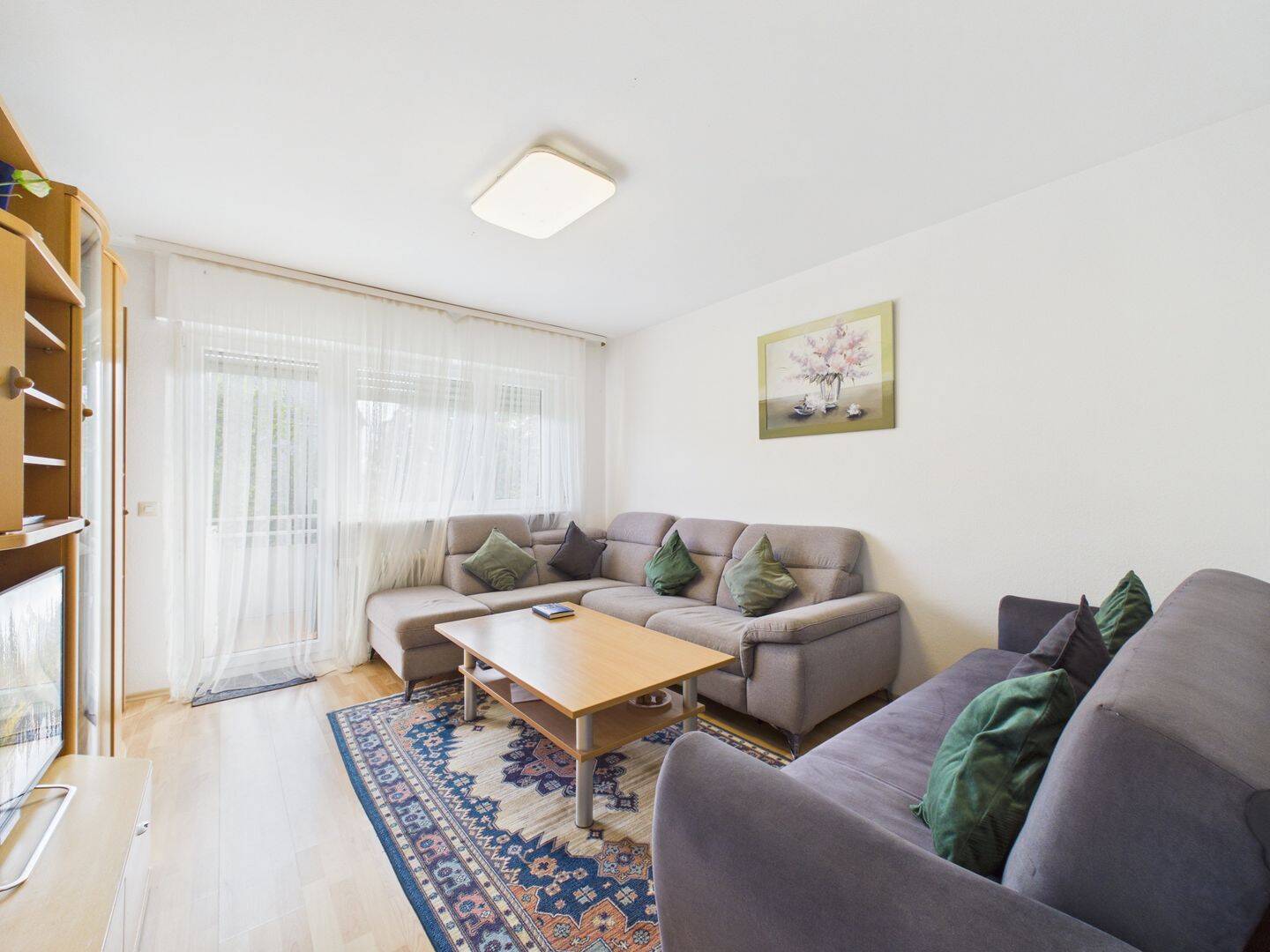 Helle 3-Zimmer-Wohnung mit Balkon, renoviertem Bad & Garten. Sofort frei!, 63322 Rödermark