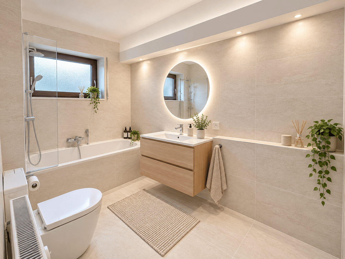 Platzwunder für große Familien! 105 m², 4 Zimmer, 2 Tageslichtbäder, große Loggia & Tiefgarage, 90441 Nürnberg (Gibitzenhof Sandreuth Schweinau Werderau)