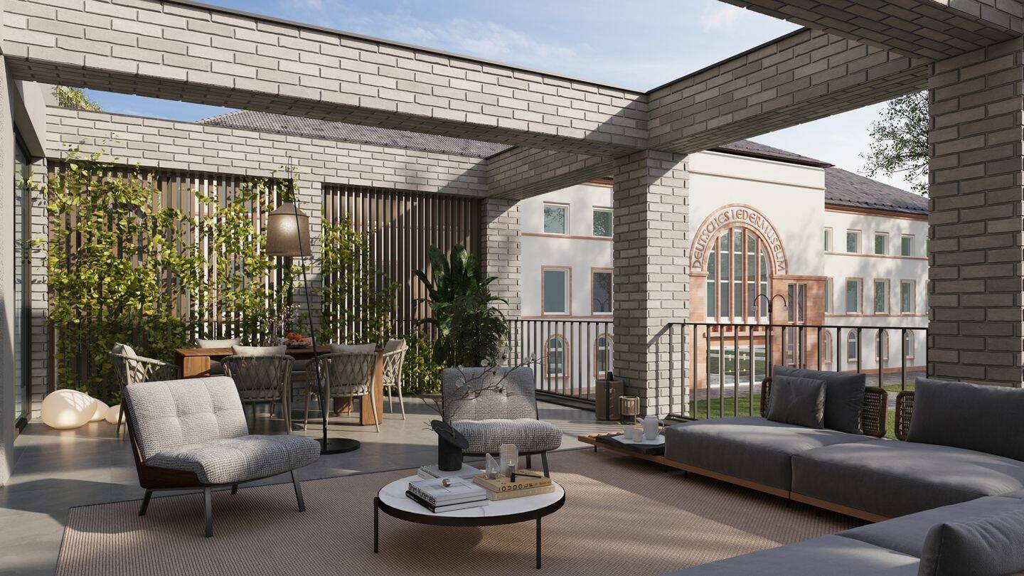 Großzügig wohnen mit Wintergarten, Terrasse und Blick zum Ledermuseum, 63067 Offenbach am Main (Kaiserlei Offenbach am Main)