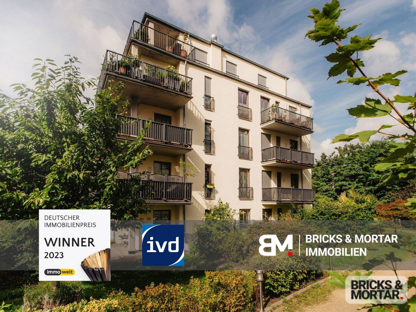 Wohnen, wo das Herz aufblüht – Großzügige Erdgeschosswohnung mit zwei Terrassen im Grünen, 4105 Leipzig (Zentrum-Nord Zentrum-Nordwest Zentrum-Ost Zentrum-West)