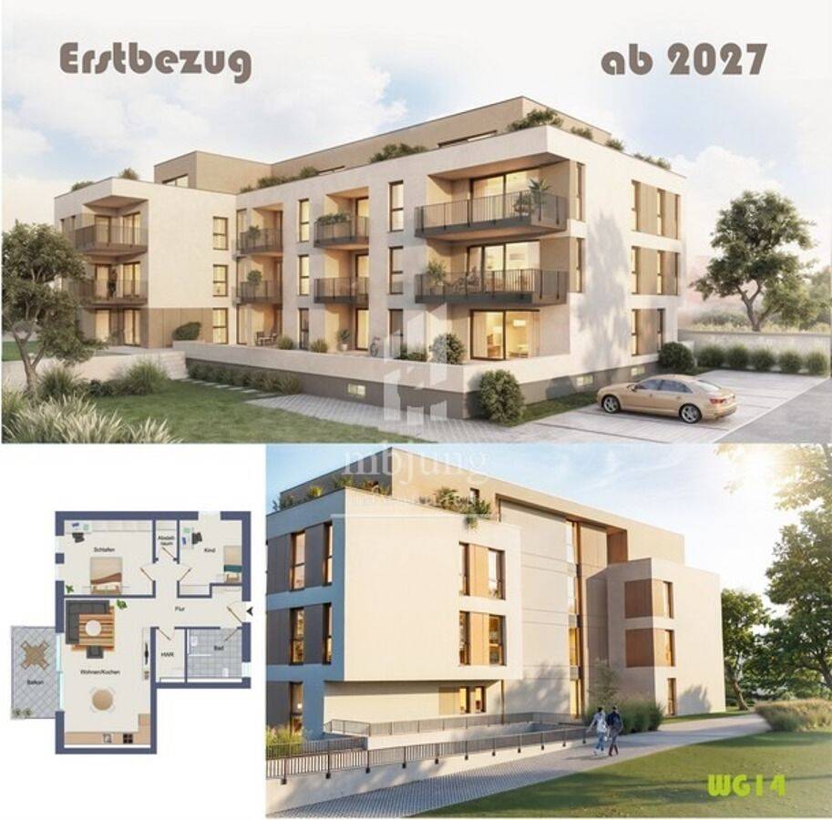Helle, moderne Wohnung in Kues – Erstbezug – WG14, 54470 Bernkastel-Kues