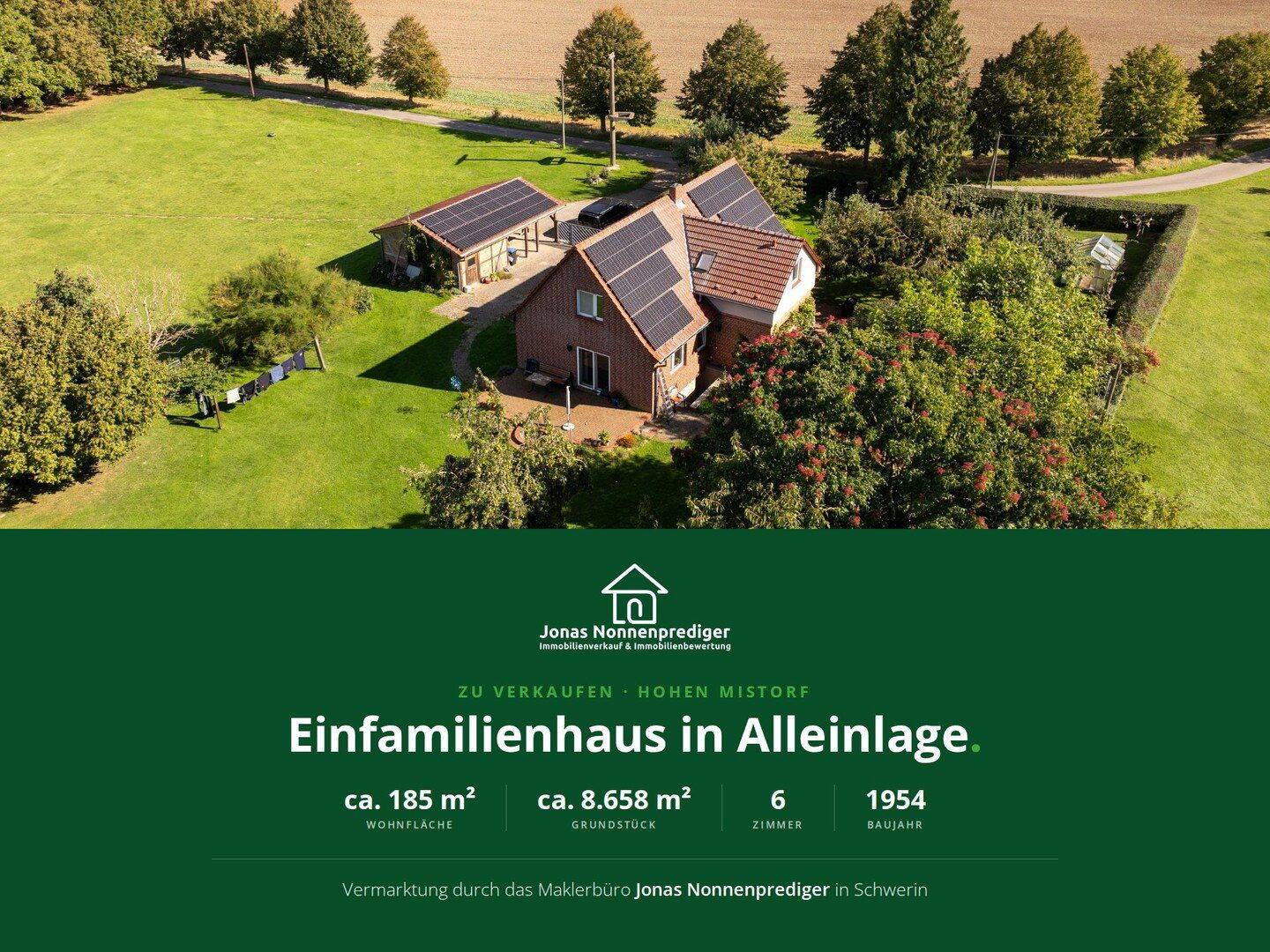 Einfamilienhaus in Alleinlage – für den Käufer provisionsfrei, 17166 Alt Sührkow