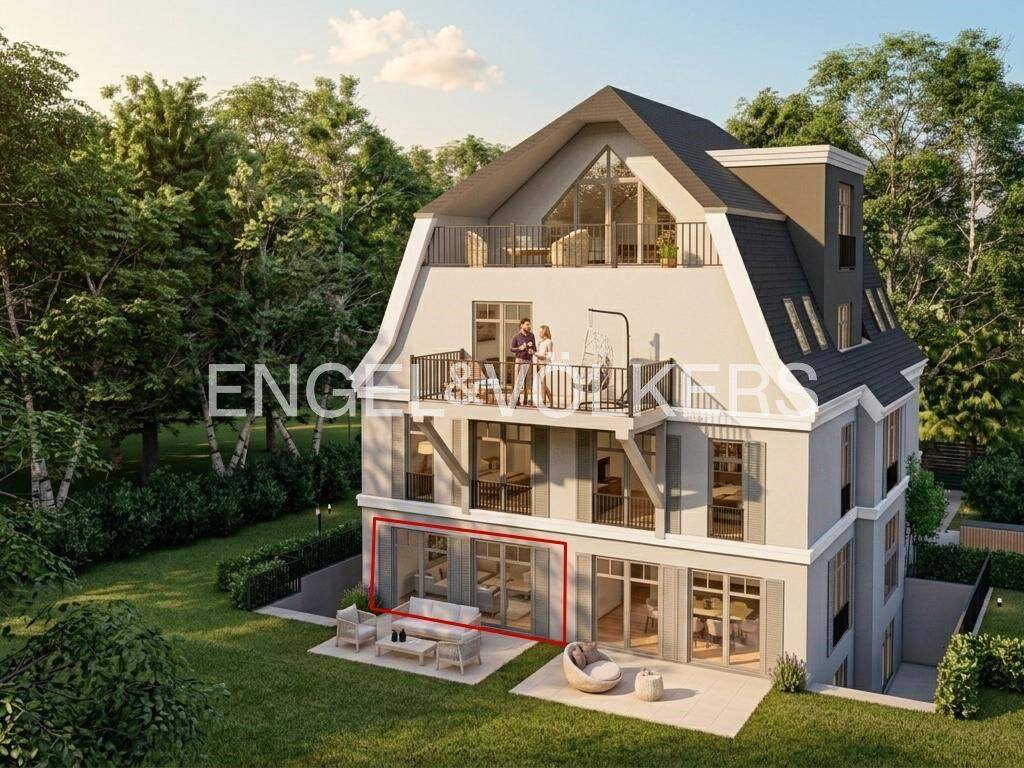 Villa Friedrich – Exklusive Erdgeschoss-Maisonettewohnung mit eigenem Garten in Top-Lage von Wellingsbüttel, 22391 Hamburg (Wandsbek)