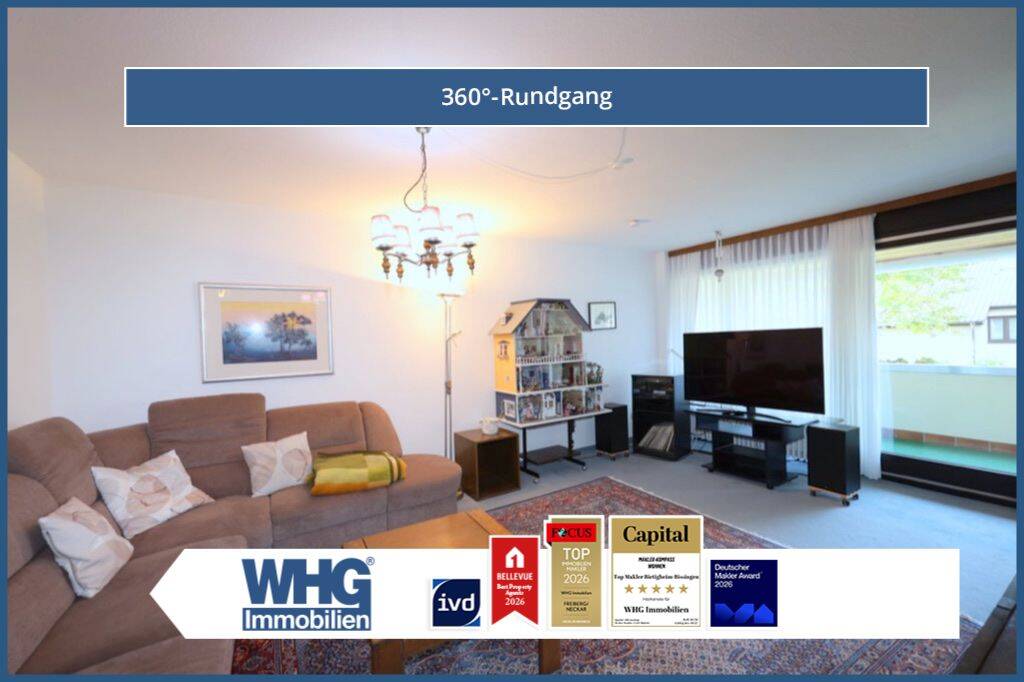 Großzügige 3,5-Zimmer-Wohnung mit Loggia, 71732 Tamm