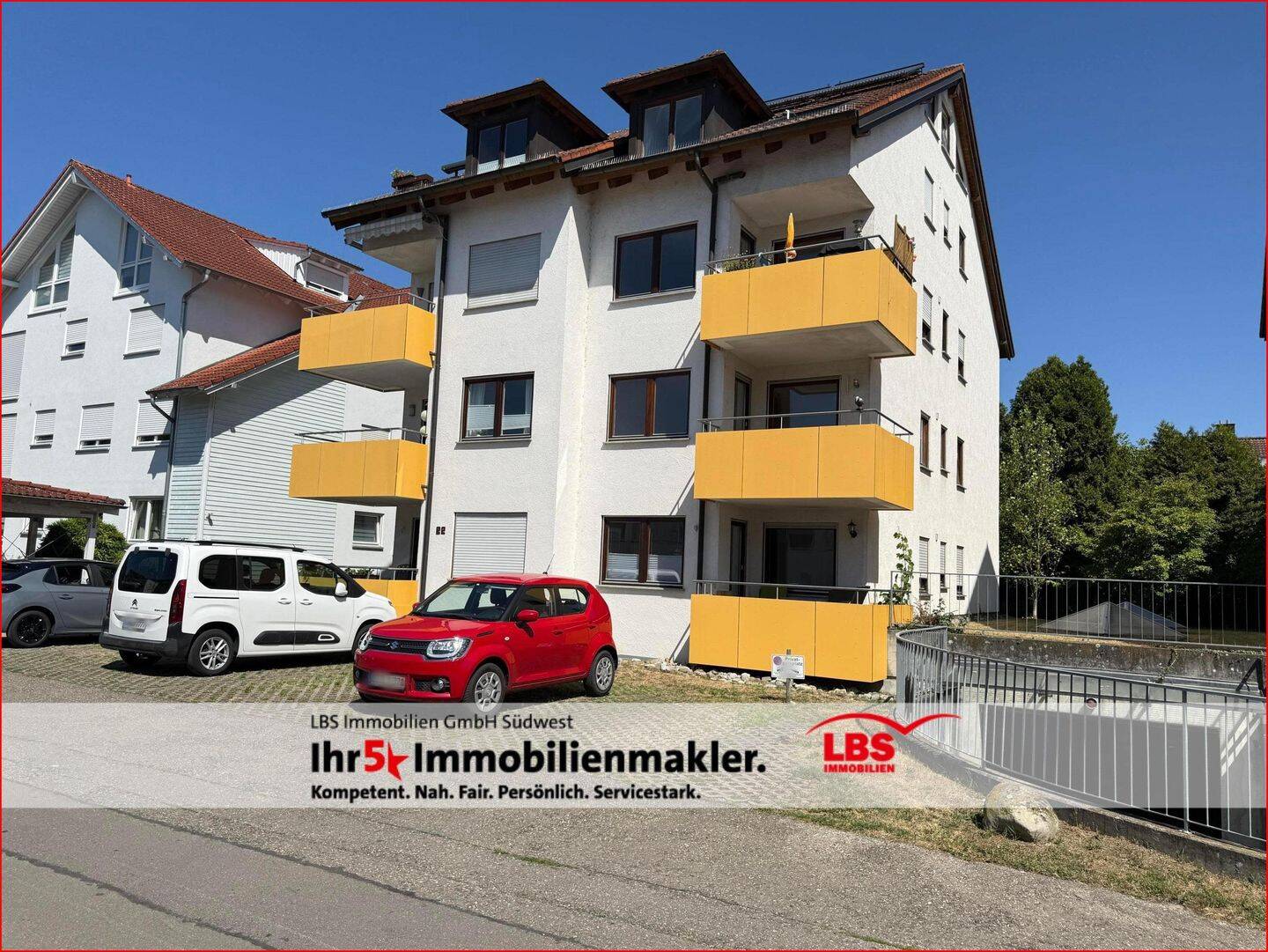 2-Zimmer-Wohnung mit Südbalkon und Einbauküche in Überlingen, 88662 Überlingen