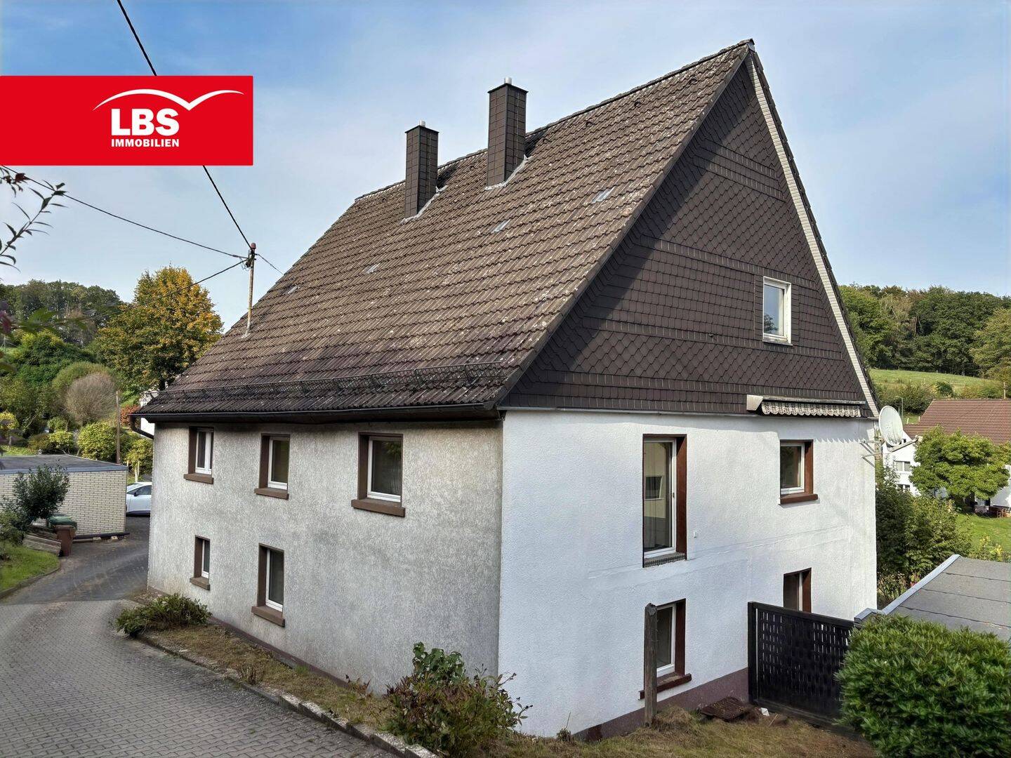 Freistehendes Ein-/ bis Zweifamilienhaus in ruhiger Lage von Marienheide, 51709 Marienheide