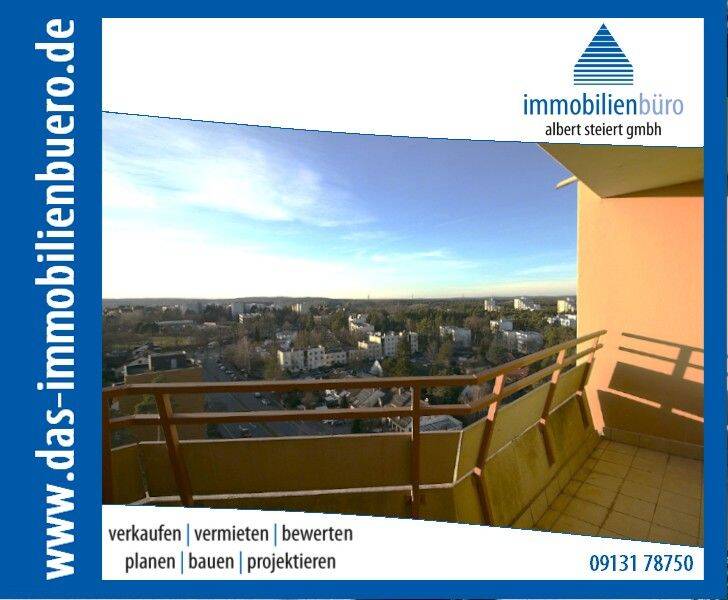 Renovierte 2-Zimmer-Wohnung mit Balkon, 91056 Erlangen