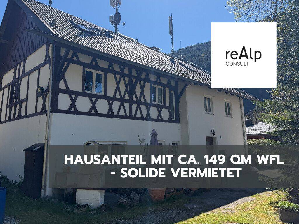 Chance: Renditestarker Hausanteil zwischen Garmisch & Ehrwald | Miet- und Mobilfunkerträge, 82467 Garmisch-Partenkirchen