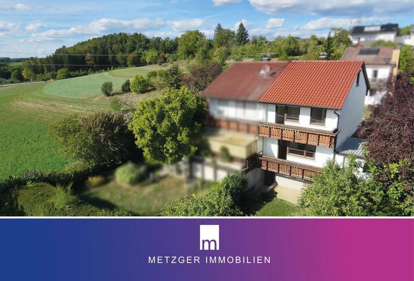 Modernisieren und selbst gestalten: Doppelhaushälfte mit Garten und Blick über die Felder, 72663 Großbettlingen