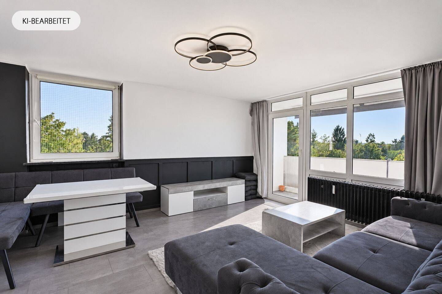 AIGNER – Modern, hell und flexibel nutzbar: Attraktive 4-Zimmer-Wohnung mit Balkon, 80939 München (Milbertshofen-Am Hart Schwabing-Freimann)
