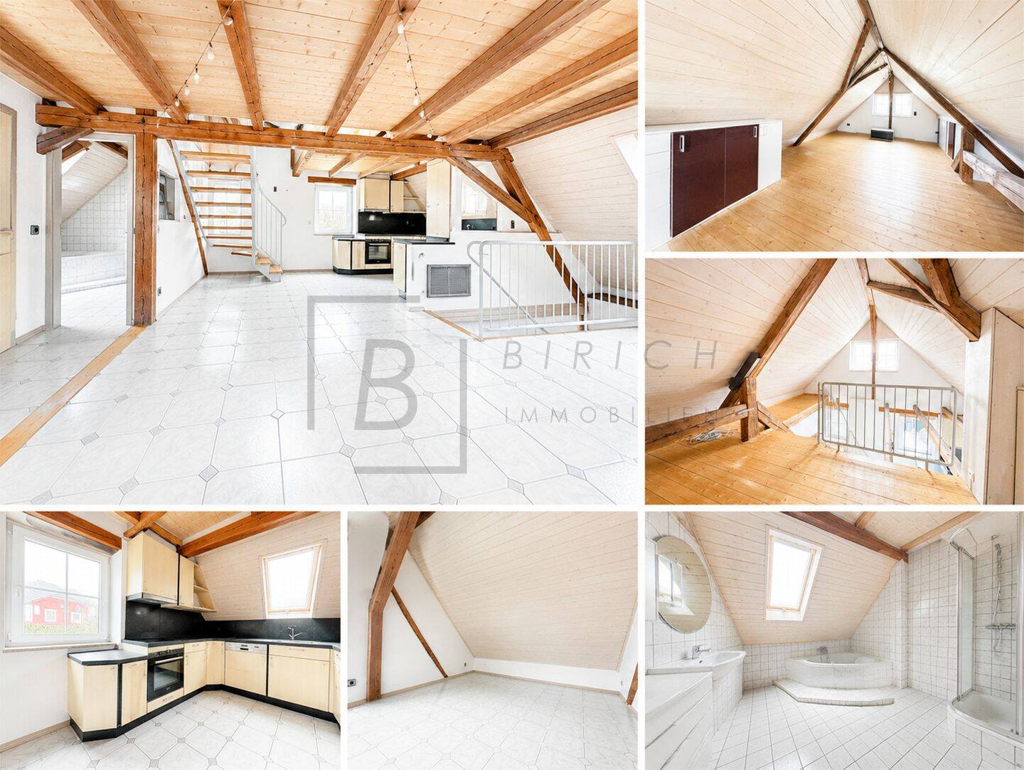 Galeriewohnung im Fachwerkstil – 5 Zimmer mit Loftcharakter & 2 Stellplätzen, 88319 Aitrach