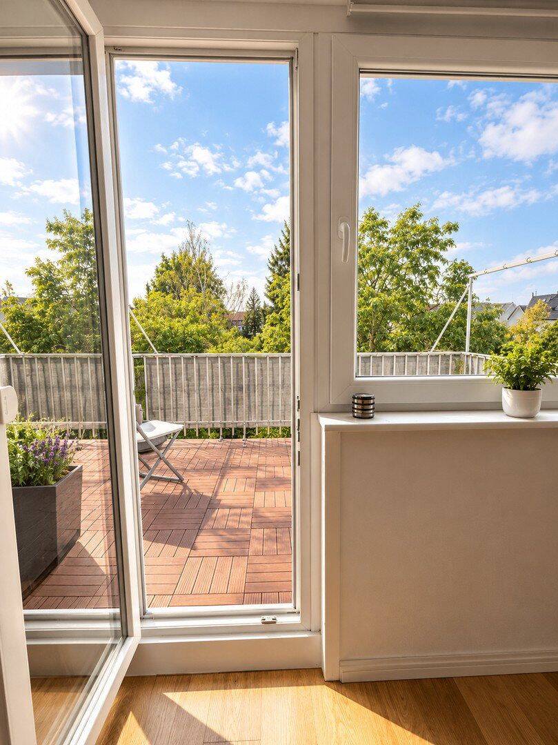 Original- Wohnen über den Dächern Schwachhausens – 2 Zimmer, Dachterrasse und Grünblick, 28209 Bremen (Barkhof Bürgerpark Bürgerweide/Barkhof Schwachhausen)