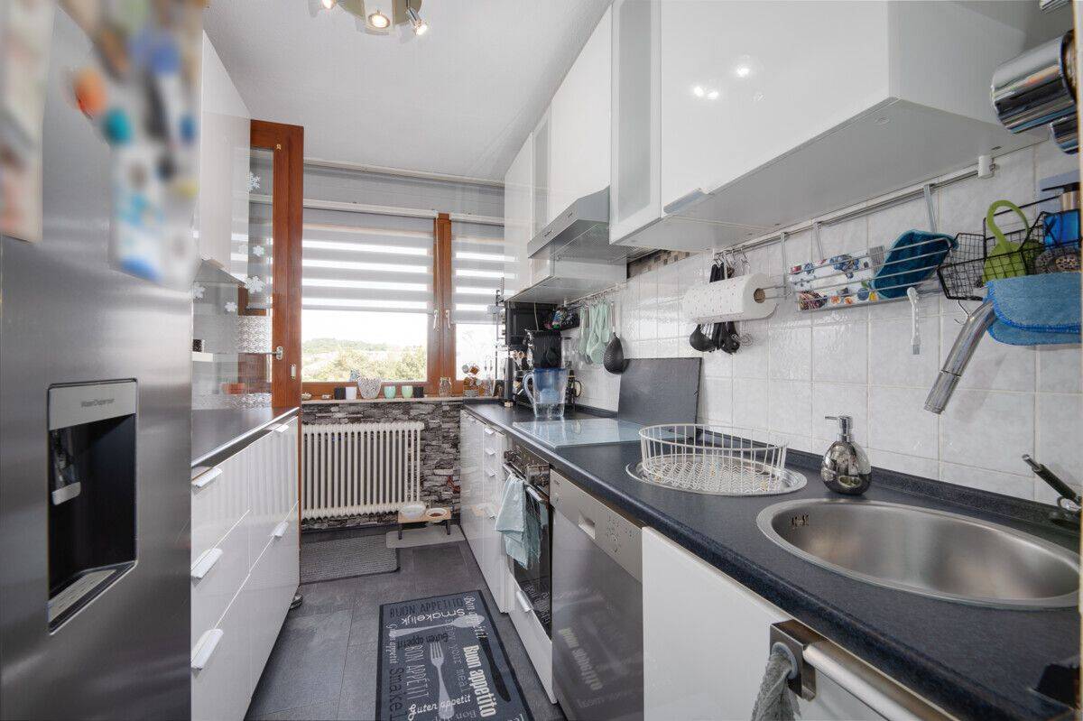 Licht, Weitblick und Sonne – 3-Zimmer-Wohnung mit Garage und zwei Südbalkonen!, 75239 Eisingen