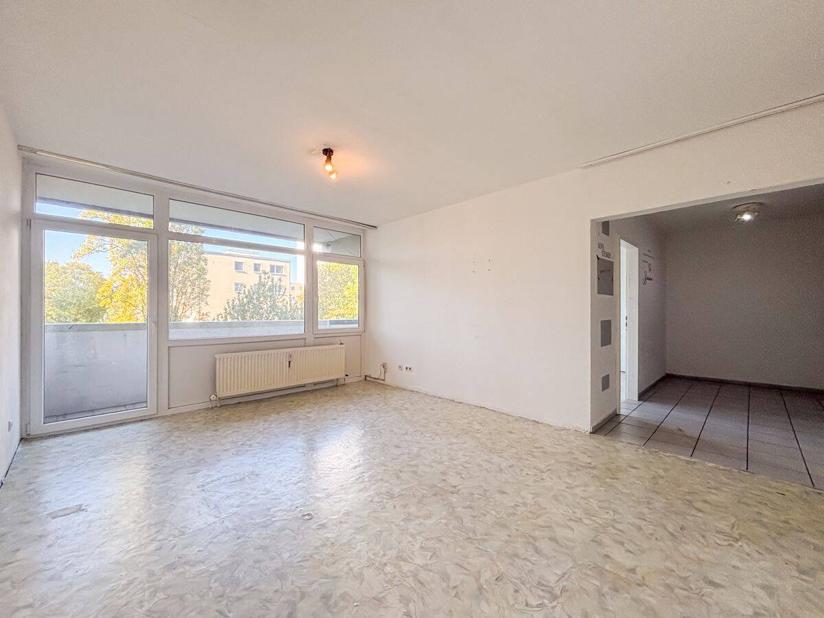 Zweizimmerwohnung mit breiter Loggia und Tiefgaragenstellplatz in Mainz-Marienborn, 55127 Mainz (Drais Lerchenberg Marienborn)