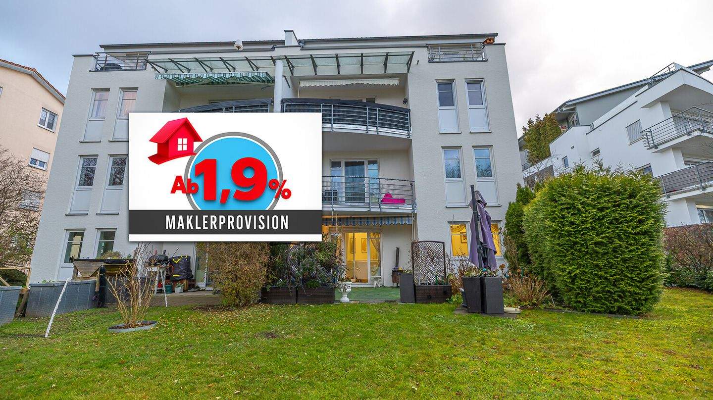 3 Zimmerwohnung im EG mit Gartenanteil, 88400 Biberach an der Riß