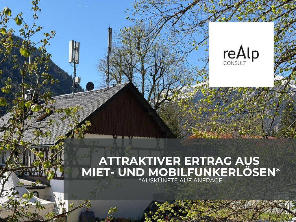 Chance: Renditestarker Hausanteil zwischen Garmisch & Ehrwald | Miet- und Mobilfunkerträge, 82467 Garmisch-Partenkirchen