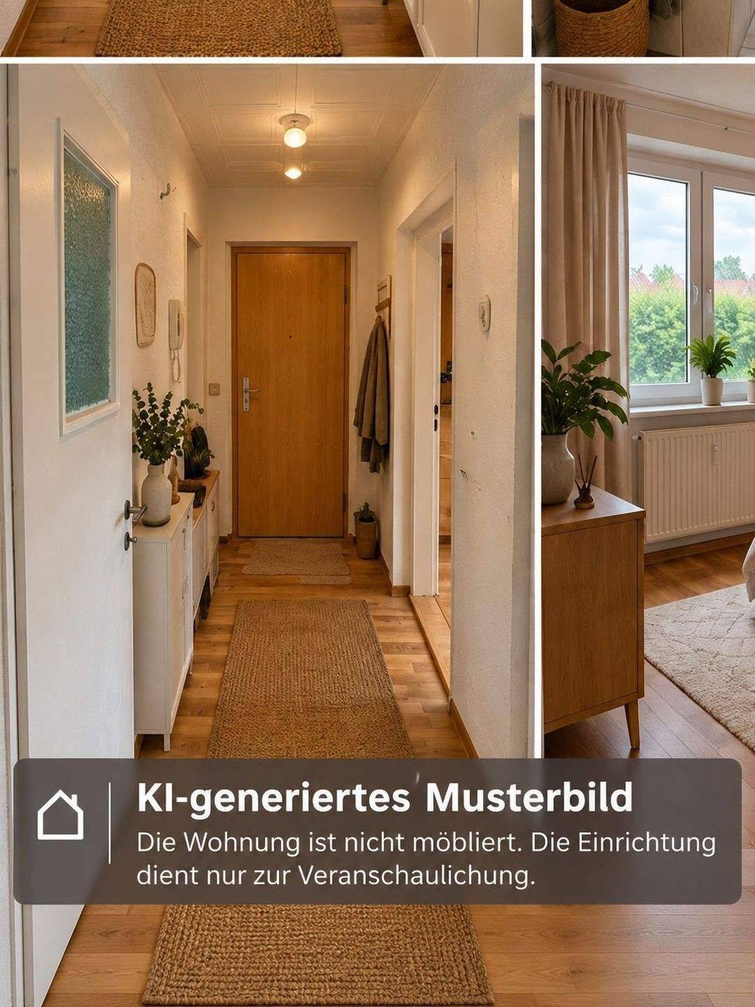 Schöne helle und sofort verfügbaren, 3 Zimmerwohnung zu vermieten, 99955 Kutzleben