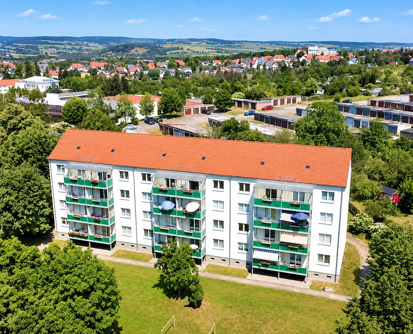 3-Raumwohnung Erdgeschoss im Wohngebiet Süd-Sangerhausen, 6526 Sangerhausen