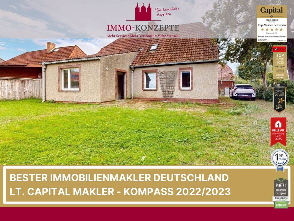 Einfamilienhaus mit großem Grundstück und Ausbaupotenzial in Groß Niendorf, 19374 Zölkow