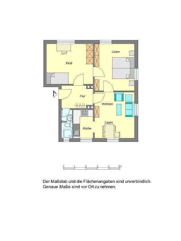 Charmante 3-Zimmer-Wohnung in Minden Abwechslungsreiches Wohnen auf 54,35 m², 32427 Minden